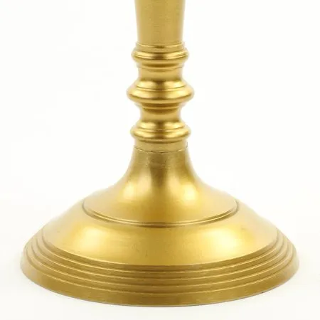 5 Arm Candle Holder Centerpiece, 12" Gold