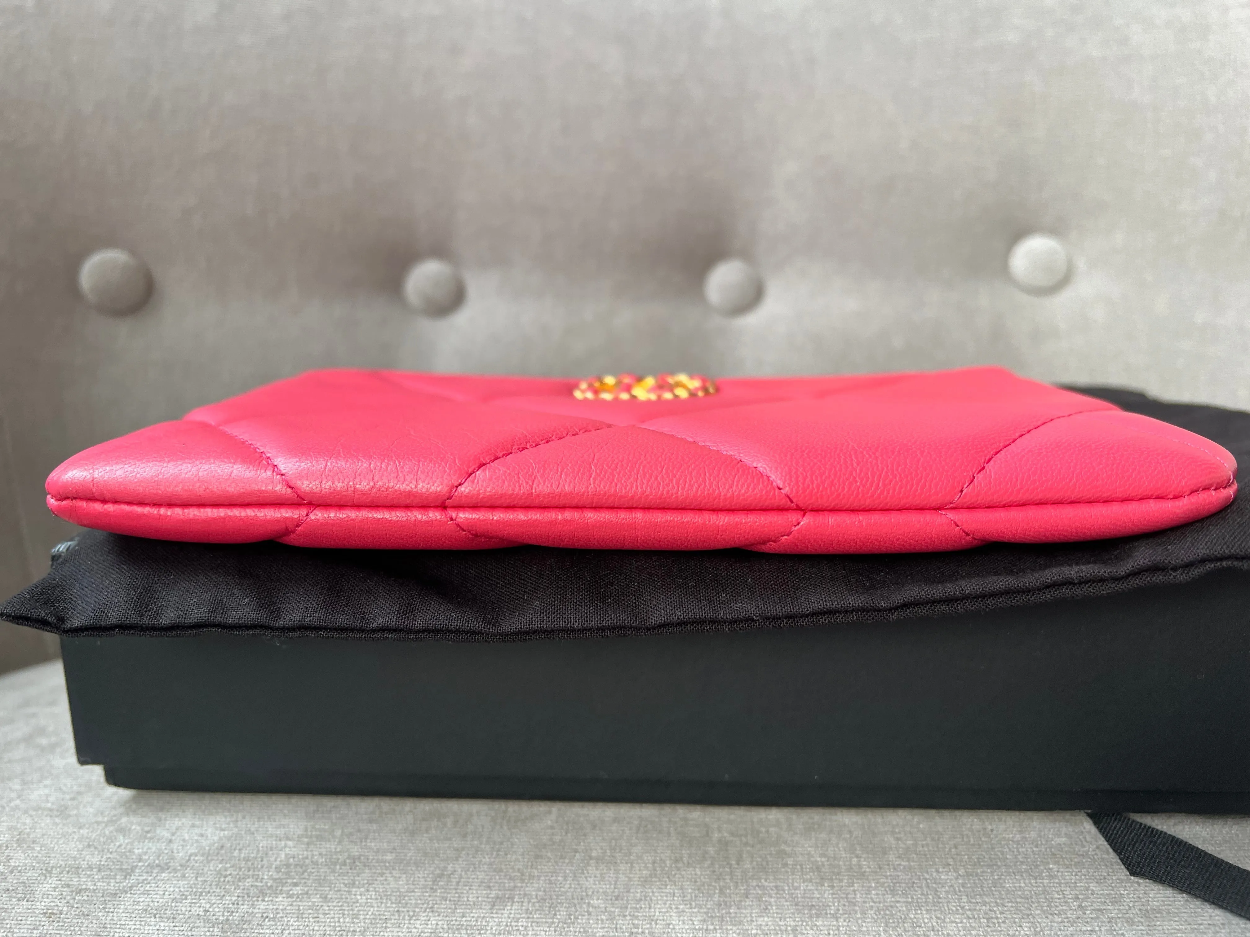 Chanel 19 Pink Small Ocase