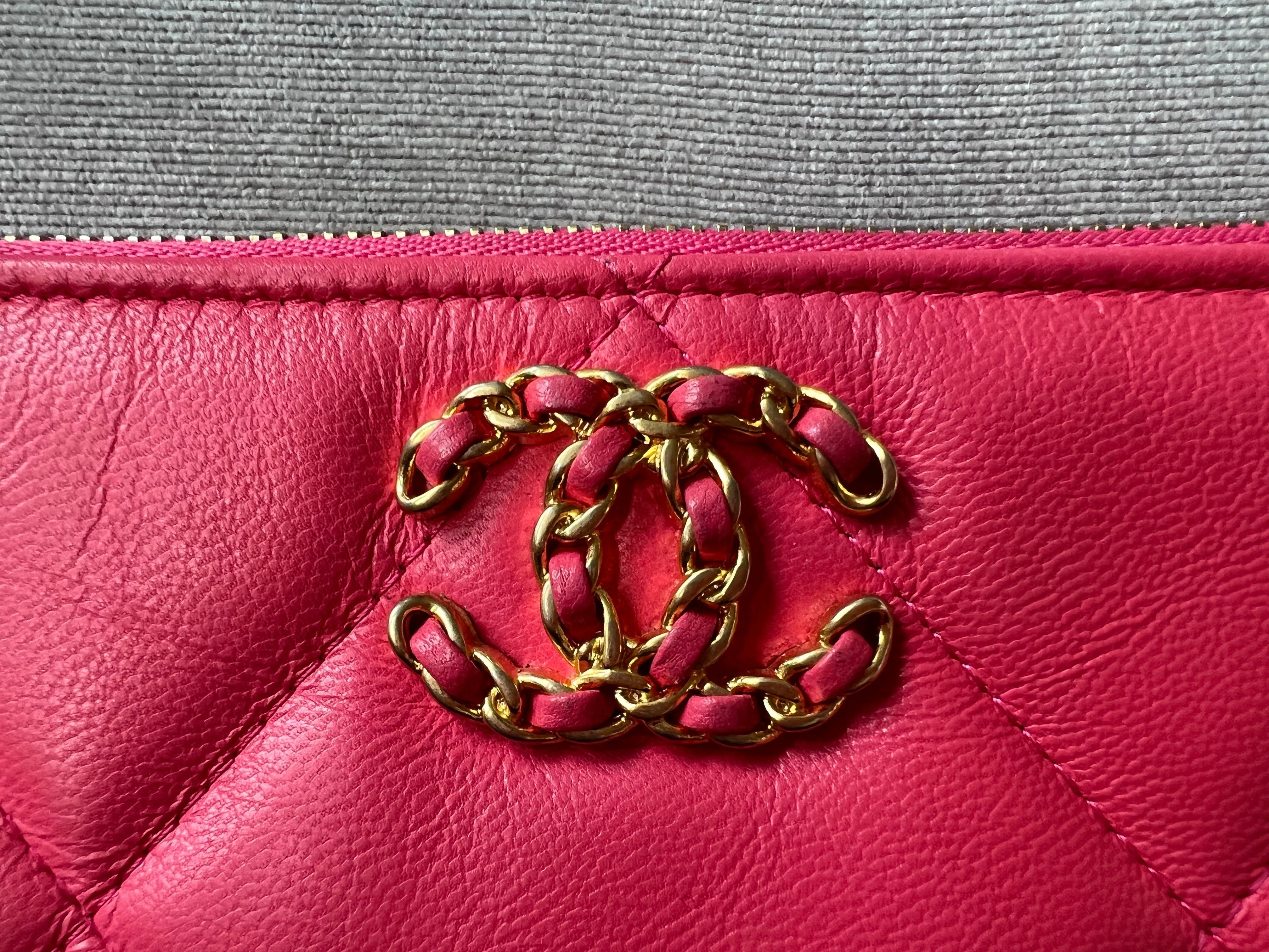 Chanel 19 Pink Small Ocase