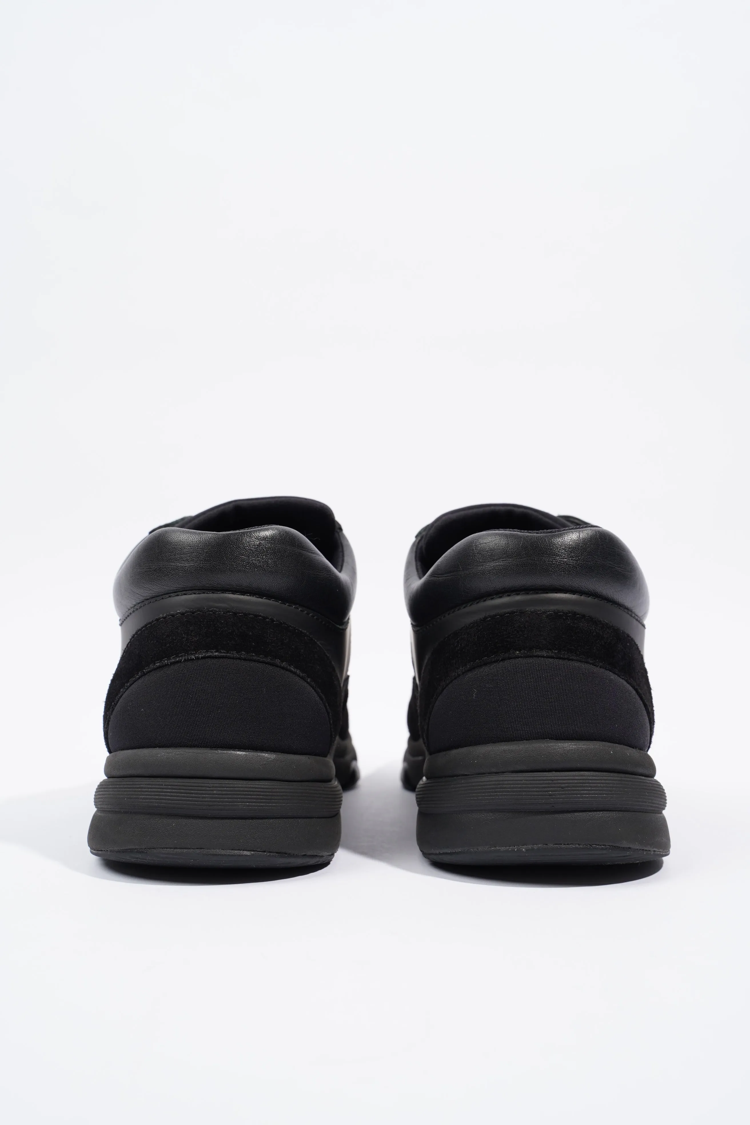 Chanel CC Logo Sneaker Black Suede EU 37.5 UK 4.5