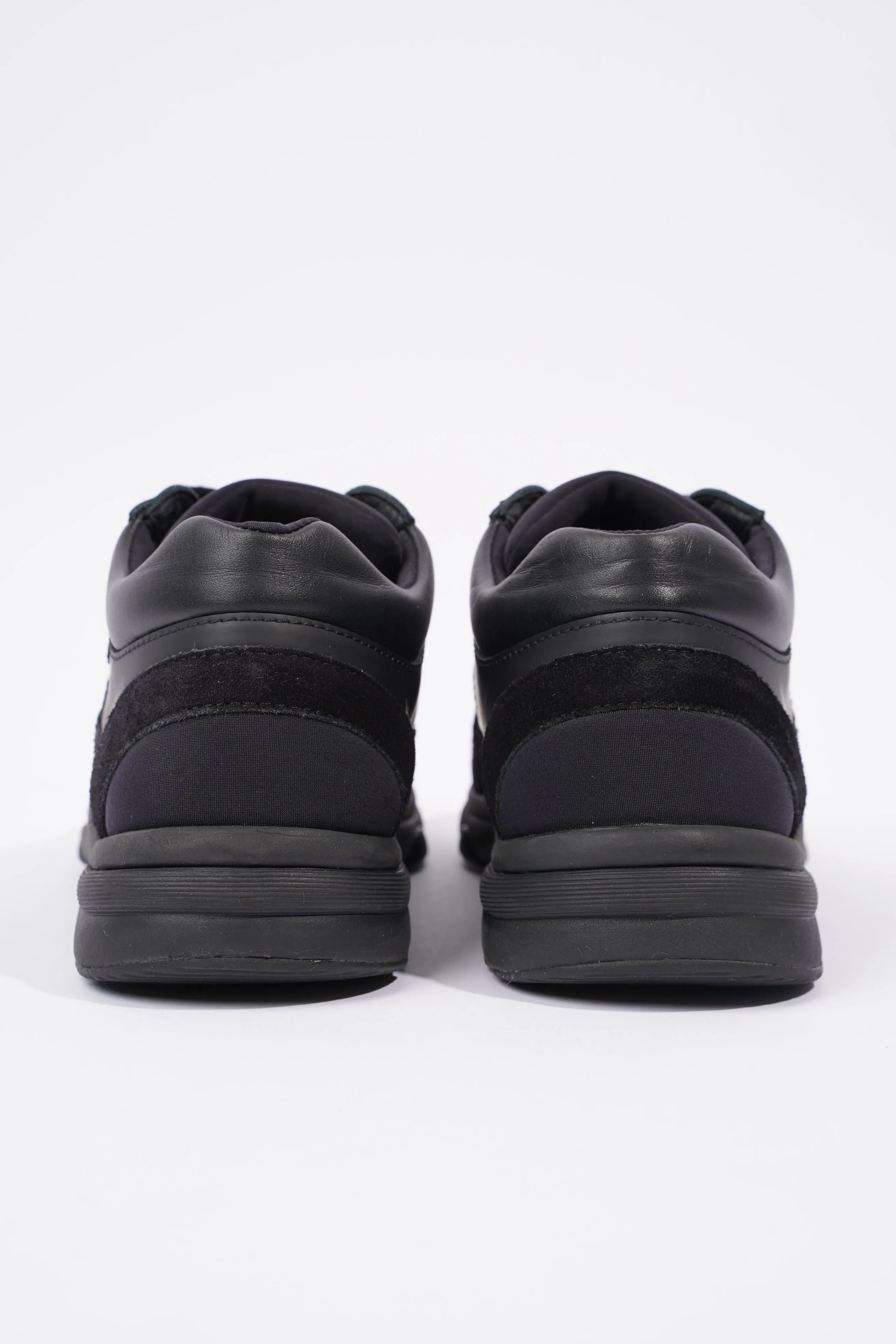 Chanel CC Logo Sneaker Black Suede EU 38 UK 5