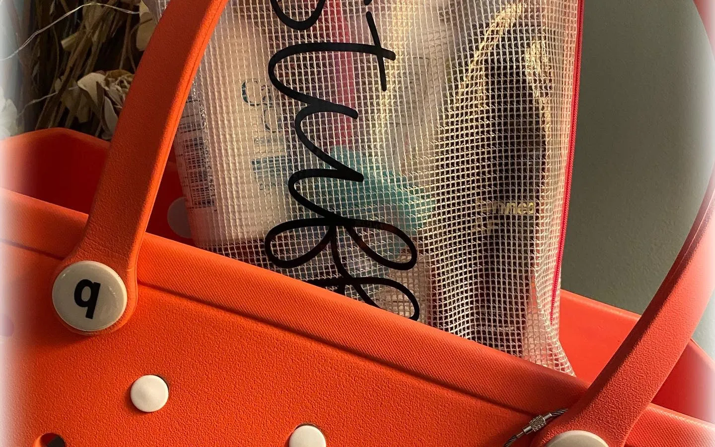 Clear zipper bags