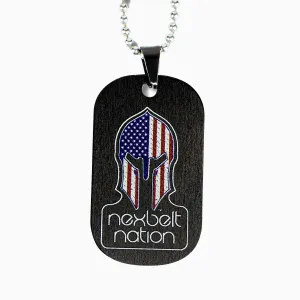 Color Series Spartan Bag Tag / Dog Tag