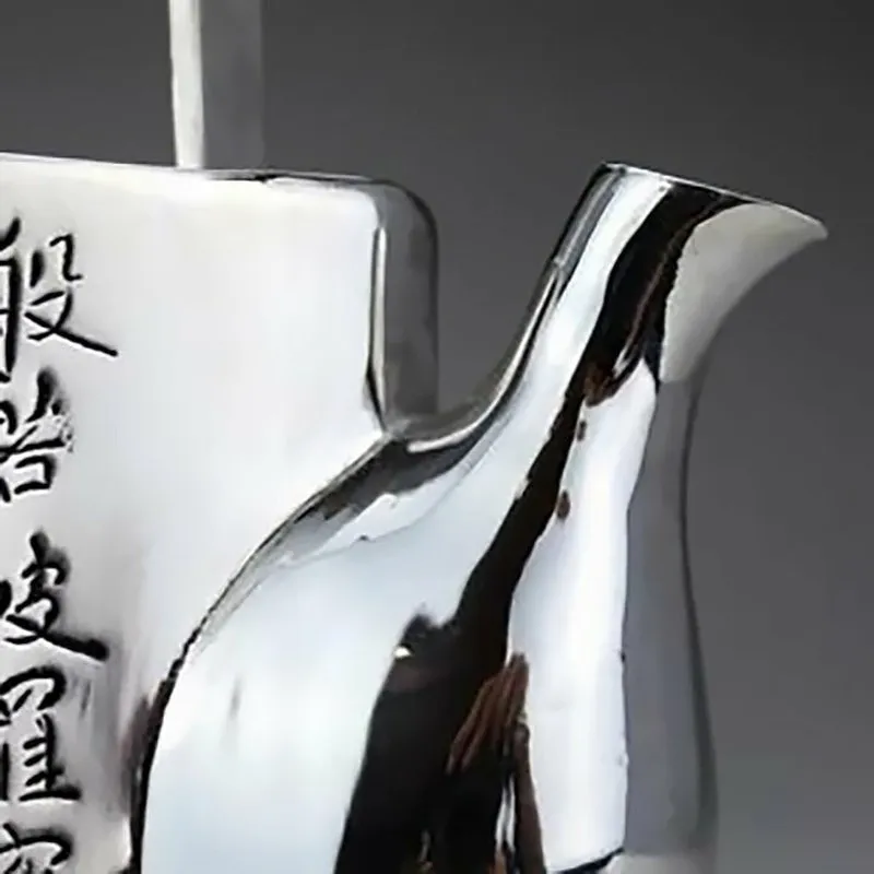 Exquisite 100% Handmade & Detailed S999 Silver Teapot - 1000ml