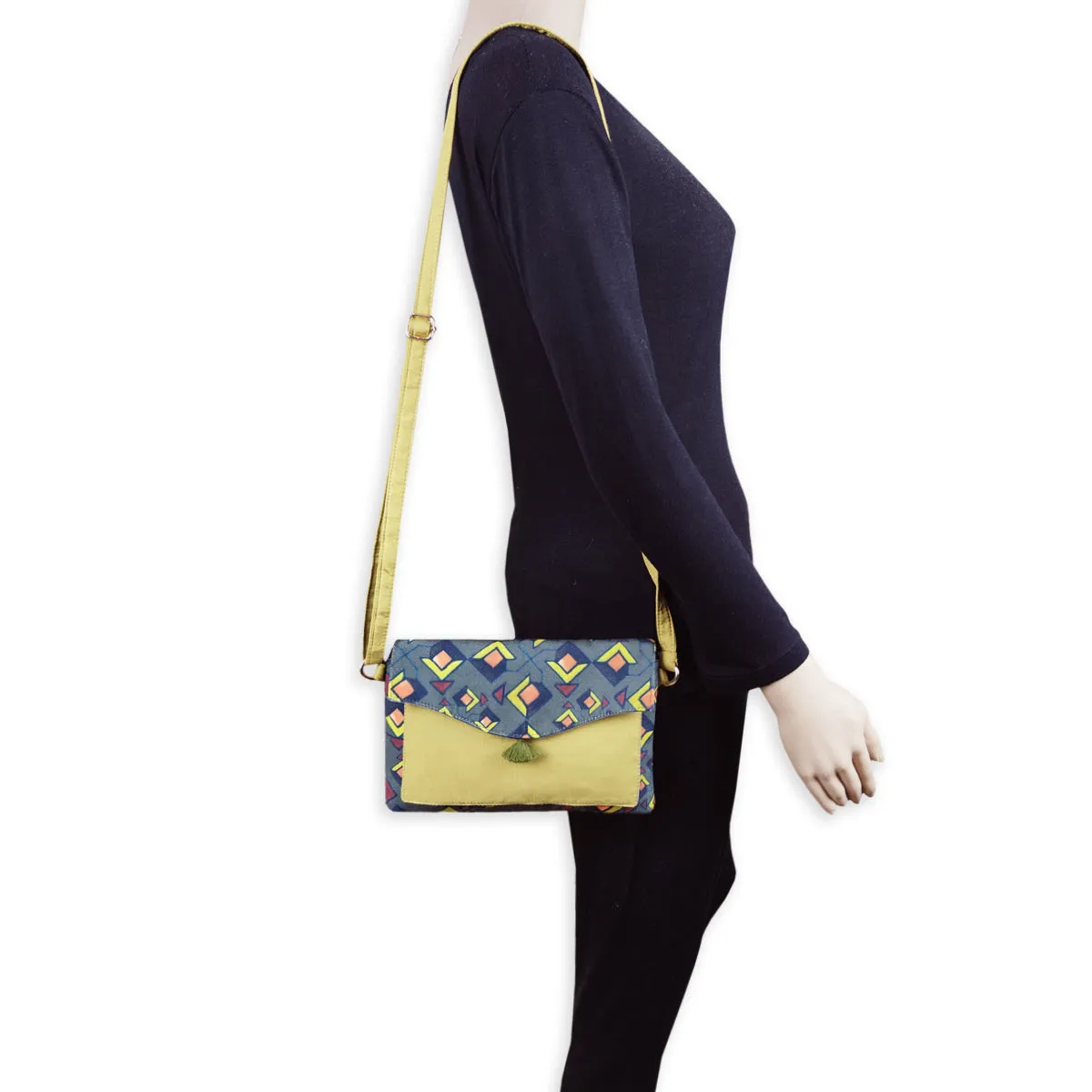 Green kites Sling Bag