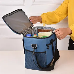 Large Capacity Thermal Cooler Lunch Bags