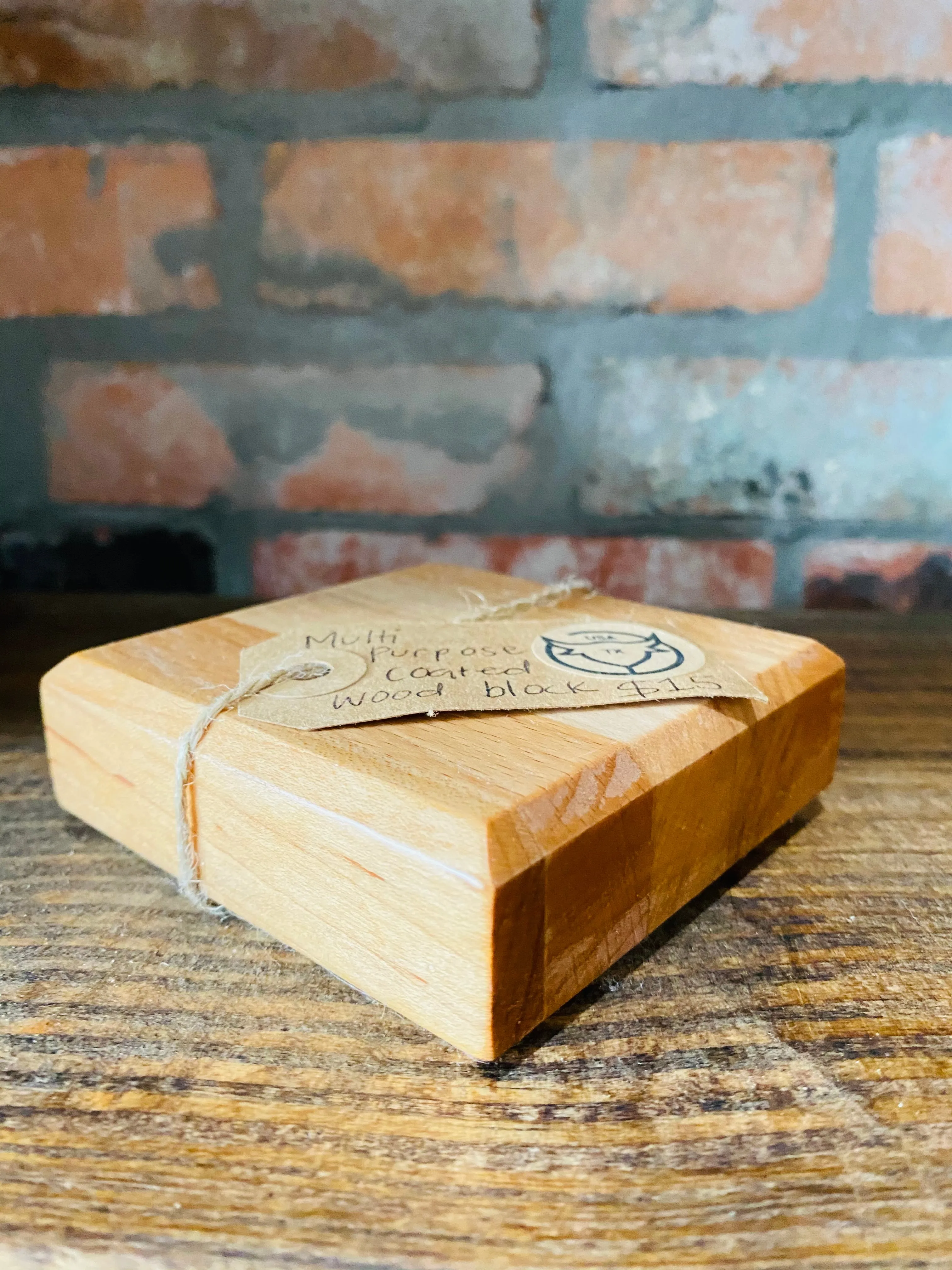 Multi Purpose Wood Block Coasters