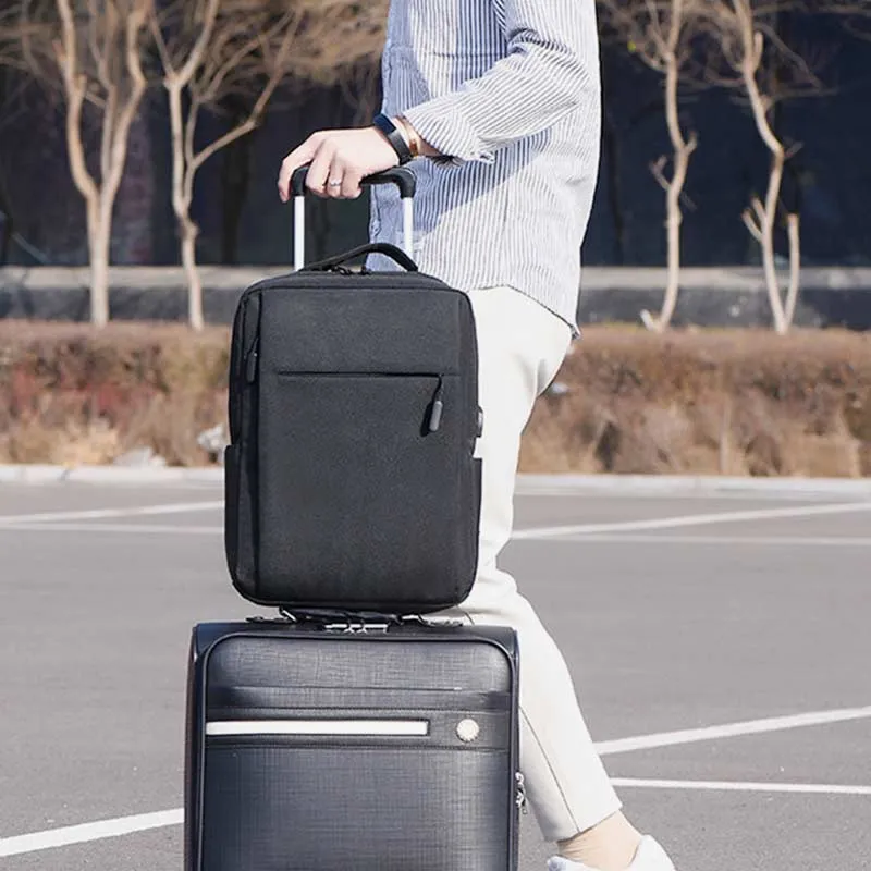 Multifunctional Large Capacity Durable Breathable Travel Laptop Backpack With USB Charging Port