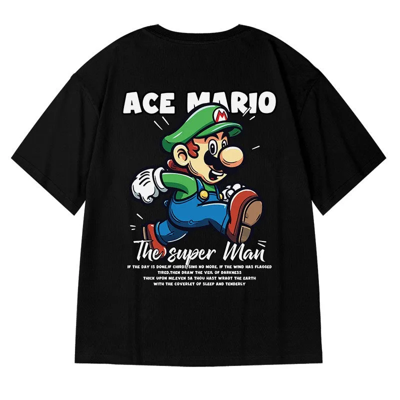 Oversize man pure cotton unisex