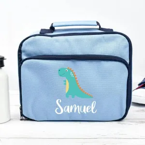 Personalised Dinosaur Lunch Bag, Dinosaur School Lunch Bag, Kids Animal Cooler Bag, Boys School Lunch Bag Children Student, Back To School
