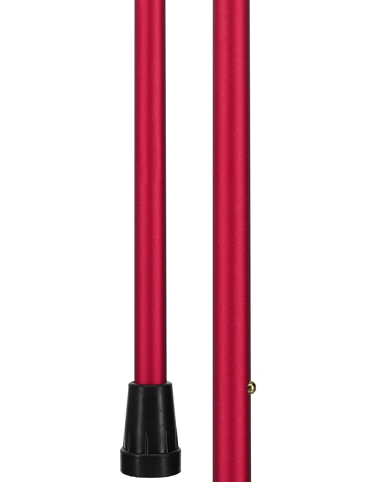 Rhinestone Designer Cane: Vibrant Magenta Red Exquisite Pearlz