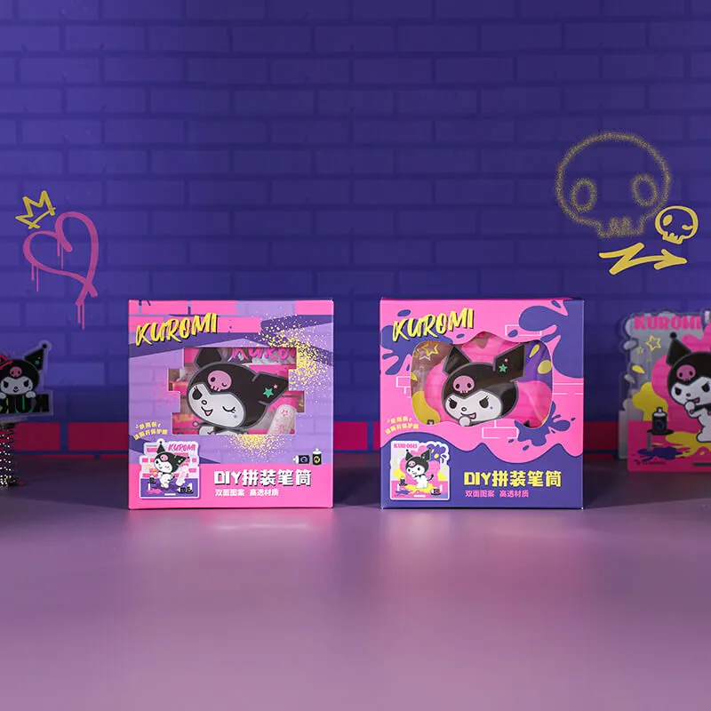 Sanrio Graffiti Series Kuromi DIY Acrylic Pen Holder