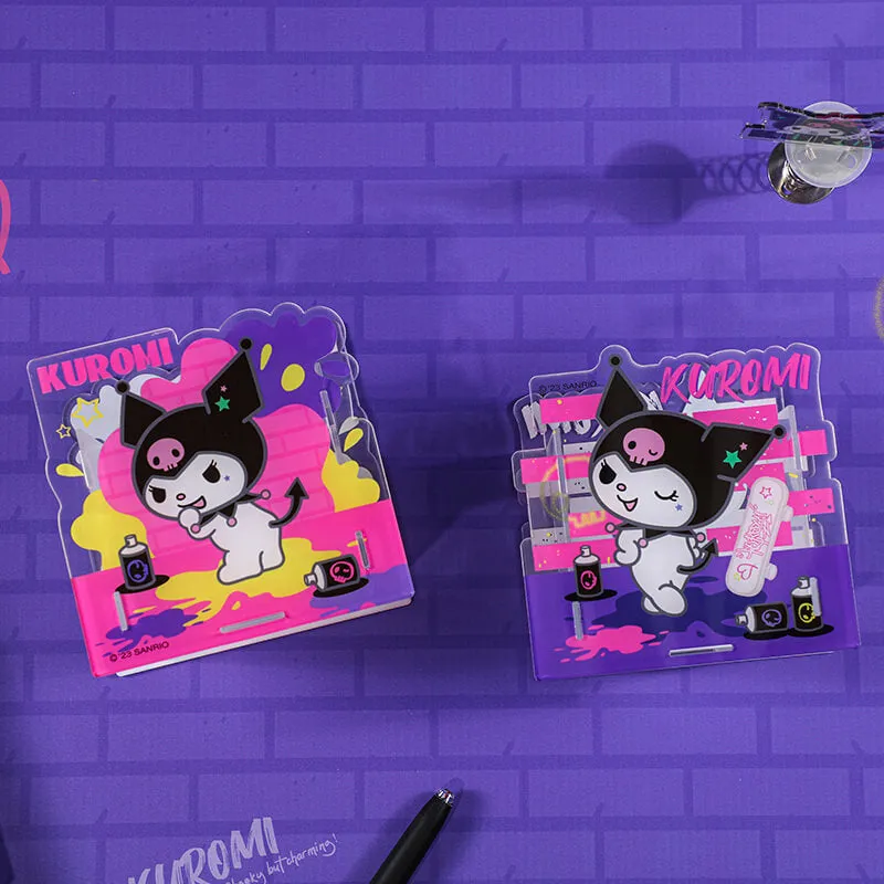 Sanrio Graffiti Series Kuromi DIY Acrylic Pen Holder
