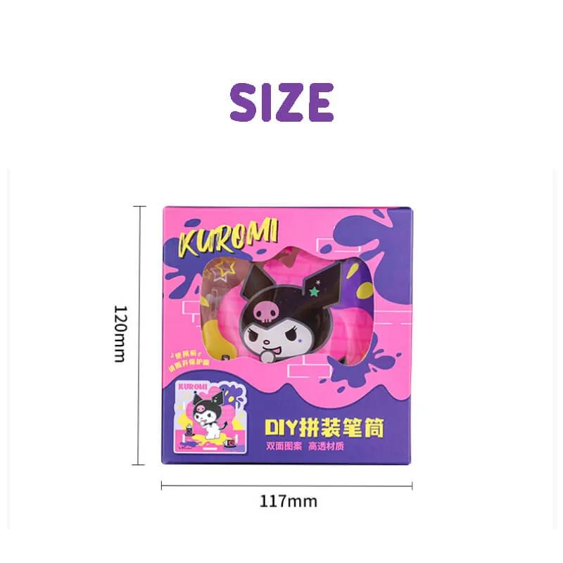 Sanrio Graffiti Series Kuromi DIY Acrylic Pen Holder