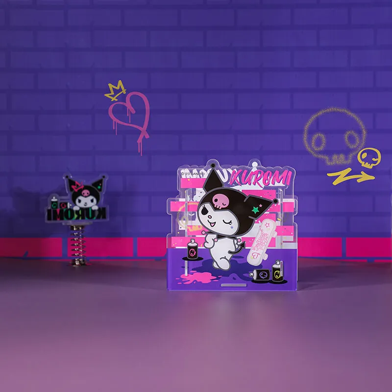 Sanrio Graffiti Series Kuromi DIY Acrylic Pen Holder